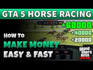 GTA 5 How To MAKE MONEY FAST with Casino Inside Track | GTA ONLINE HORSE RACING STRATEGY GUIDE