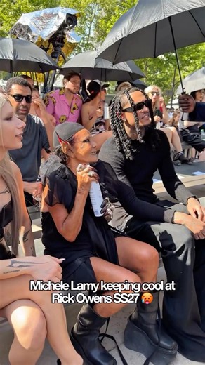 Michele lamy Rick Owens SS27 😂😂😂