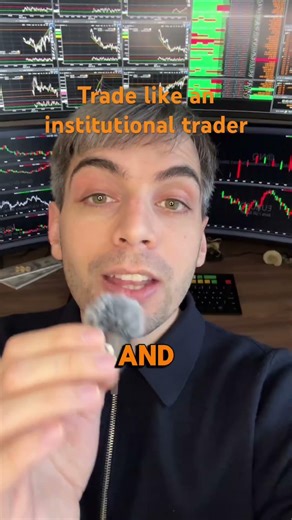 What you need to trade like an institutional trader. #Trading #trader #forex #daytrading