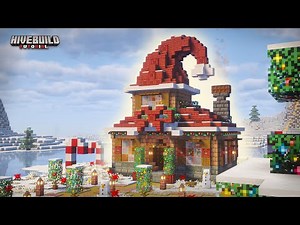 Santa Claus House in Minecraft ❄️ Christmas Survival Build