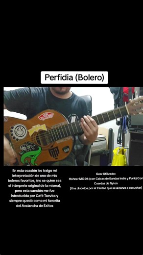 Perfidia (Interpretación en Guitarra Acústica) #bolero #guitartok #cover #guitarra #guitar