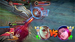 TOP GLOBAL BUFFED LESLEY VS TOP GLOBAL REVAMPED LAYLA!! - SUPER INTENSE RANK GAME HIGHLIGHTS! - MLBB | Raxie