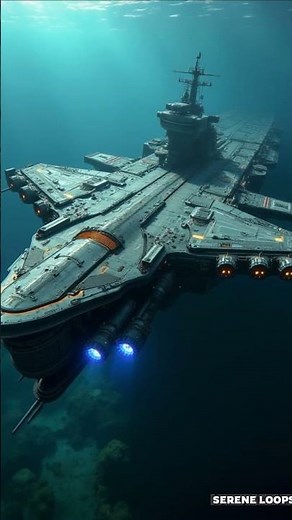 Hybrid Hydraoustic Carrier – Next-Level Sci-Fi Tech