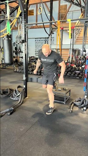 Split Squat Single Leg Foot Fire Plyometric Exercise
