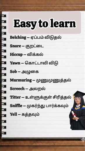 easy learn#vacabulary #body #english #tamiltoenglish #spokenenglish #learn #vocabs #teacher 👩‍🏫📔👩‍🎓