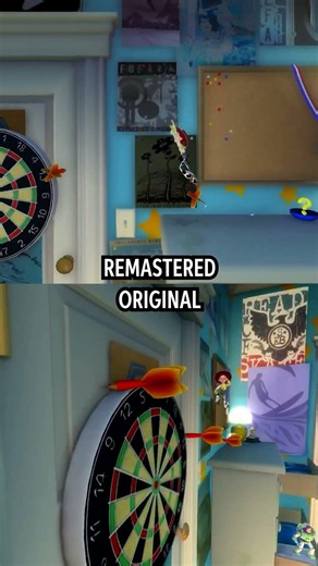 Toy Story 3 Game - Original vs Remaster Comparison #gaming #shorts #comparison #toystory