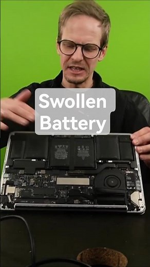 How to Tell If Your MacBook Battery Is Swollen #MacBookPro #techtips #shorts #batteryreplacement