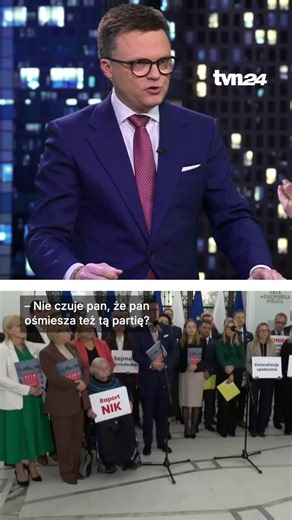Szymon Hołownia o odpowiedzialności politycznej