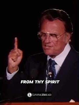 The Holy Spirit convicts hearts and leads to repentance!! #livingbread #shorts#billygraham