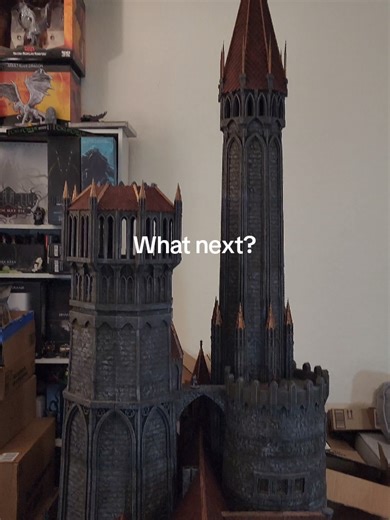 While Castle Ravenloft is not finished, it will take a bit more time for the rest of it to be modeled. In the mean time, what else would you like to see from Barovia? #ttrpg #dnd #3dprint #dnd5e #minipainting