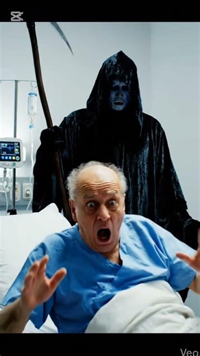 Grim Reaper Became a Doctor… Patients Panic 😭💀 #GrimReaper #UsaFunnyAnimation #DarkHumor