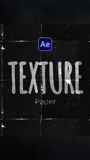 After Effects Tips: Paper Texture Effects #vectopix #aftereffects #motiongraphics #viral