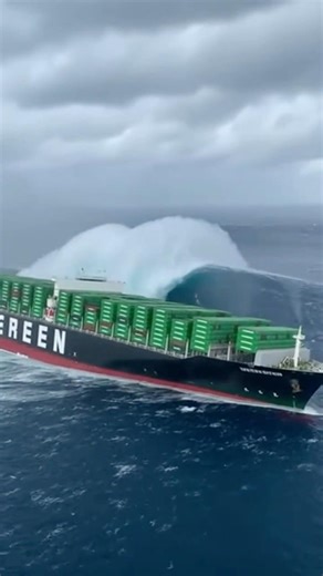 Giant Wave Came From the Side