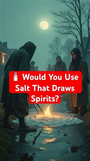🧂 Would You Use Salt That Draws Spirits?