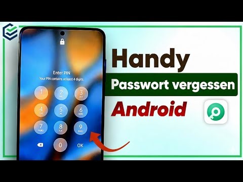 NEU! So kann ich Handy Passwort vergessen Android, wenn PIN oder Entsperrmuster vergessen haben.