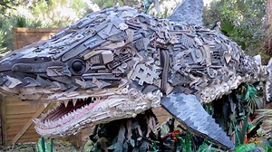 See Washed Ashore's Marine Debris Art to Save the Sea this summer at Smithsonian's National Zoo in Washington DC Now thru Labor Day! | The Washed Ashore Project