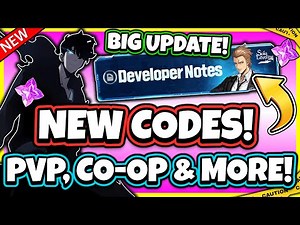 NEW CODES & DEV NOTE! HUGE UPDATES! PVP / CO-OP / SHADOW FEATURE & BOSSES! [Solo Leveling: Arise]