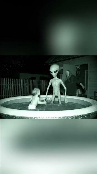 This Alien Found a Pool Party! 😂