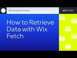 How to Retrieve Data with Wix Fetch