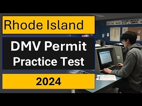 Rhode Island RI DMV Test Questions and Answers 2024 Practice Test