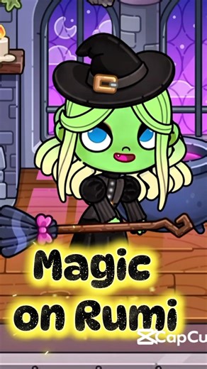 Rumi and Magic 🪄 #avatarstory#avatarworld#rumi#kpophunters#pazu