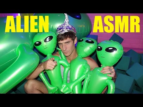 👽 ALIEN ASMR Adventure! 🔊 Blubbery Blips, Rubbery Sounds & Escape?! 😱💥🚀