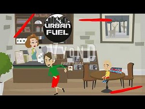 Classic Caillou misbehaves at urban air and gets grounded!