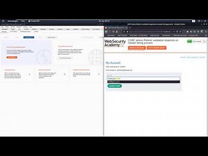 CSRF where Referer validation depends on header being present (Video solution, Audio)