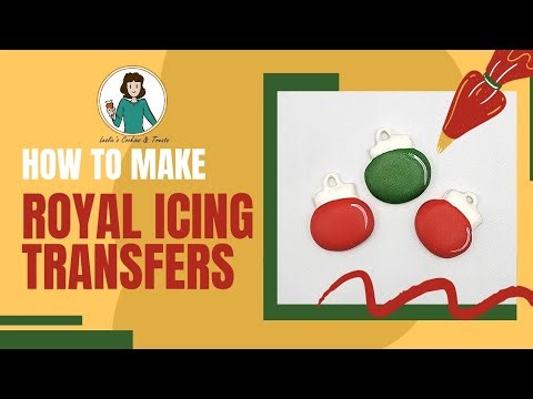 How to Make Royal Icing Transfers for Cookies