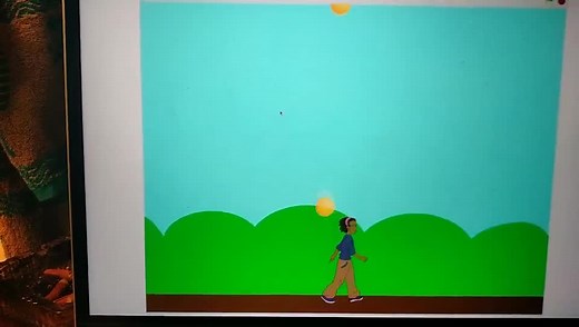 用scratch制作的一个小游戏