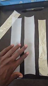 DIY capacitor with parchment paper and aluminum foil clearly explained