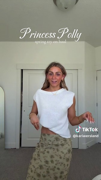 the cutest spring haul from @Princess Polly! use code: KARIXO for $$ off! #PP_Partner #PrincessPolly #springhaul #ootdinspo #outfitinspo