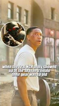 Why is NCR's gear so outdated in the Season 2 finale of Fallout? #ncr #fallout #falloutnewvegas