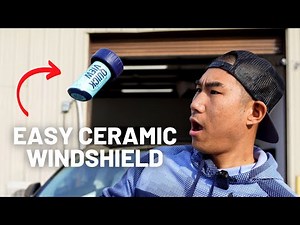 Gyeon QuickView Rain Repellent For Tesla Windshield