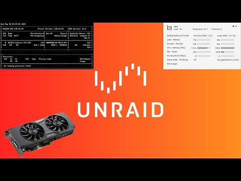 Installing GPU Stats on unRaid!