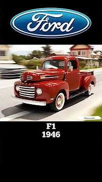 Ford Pickup Evolution (1915-Present)