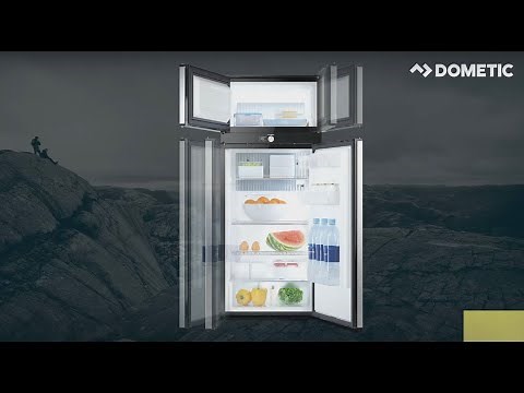 Größter Wohnmobil-Kühlschrank: Dometic RMD 10.5T 2021. Mit Doppeltüren. Dometic Neuheiten 2021.