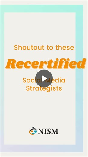 #nism #sms #socialmediastrategy | National Institute for Social Media