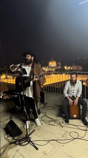 Aaron Holder Live in Jerusalem | Rooftop Concert Above the Kotel, Israel 🇮🇱