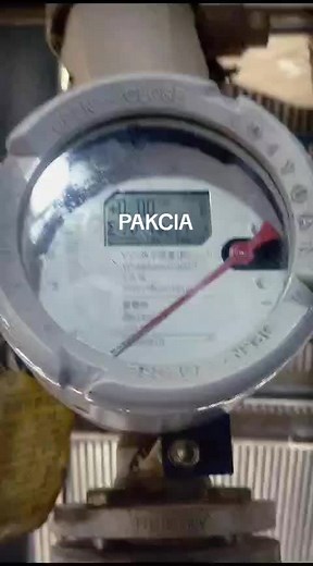Rotameter installed in the line. #rotameter #flowmeter #industrie #industrial #pakistan #pakcia