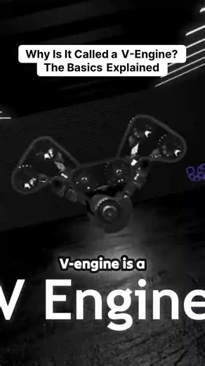 Why Is It Called a V-Engine The Basics Explained #CarReview #CarEngineering #AutoCulture #CarKnowledge #CarEnthusiast #CarTech #viraltiktok