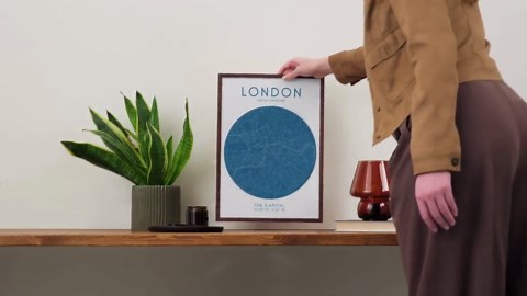 LONDON Map Print – Minimalist City Poster – UK London Wall Art – Modern Black and White London Decor - Etsy