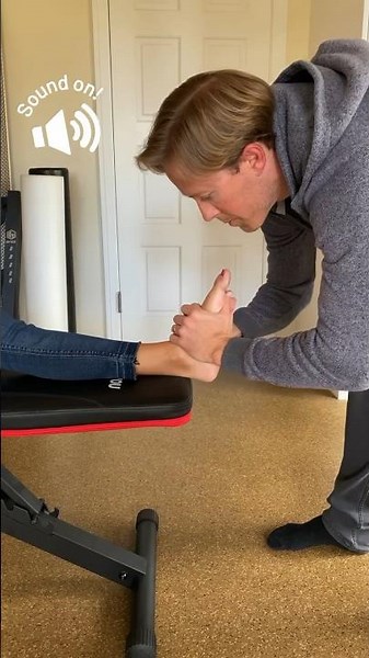 Ankle Joint Manipulation (Long-Axis Thrust)