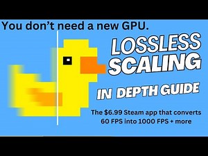 Lossless Scaling Complete Tutorial 2025