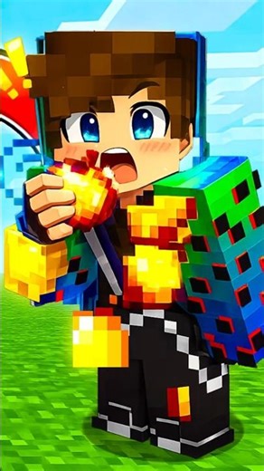 Minecraft But Eating Se Milenge OP Items!🔥