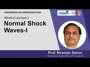 Lec 10: Normal Shock Waves-I