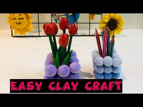 Easy Clay Craft Tutorials #superclaycraft #miniclay #claycraft #clayart
