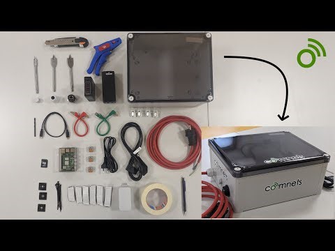 Assembly of a box for outdoor data collection using a Raspberry Pi.