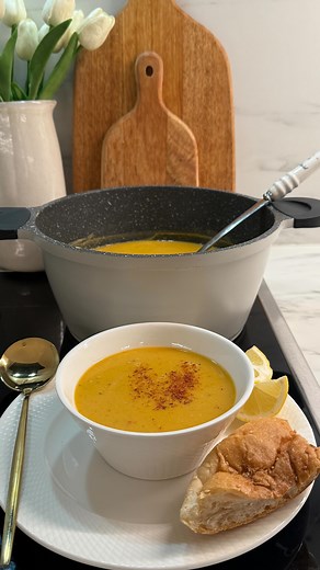 55K views · 2.3K reactions | Creamy red lentil soup 菱  Kırmızı...