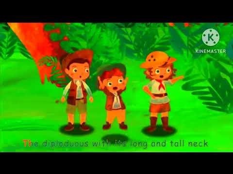 Diplodocus 🦕 Have a Long and Tall Neck😱 | ABCkidTV Effects | Sponsored by Klasky Csupo 2001 Effects